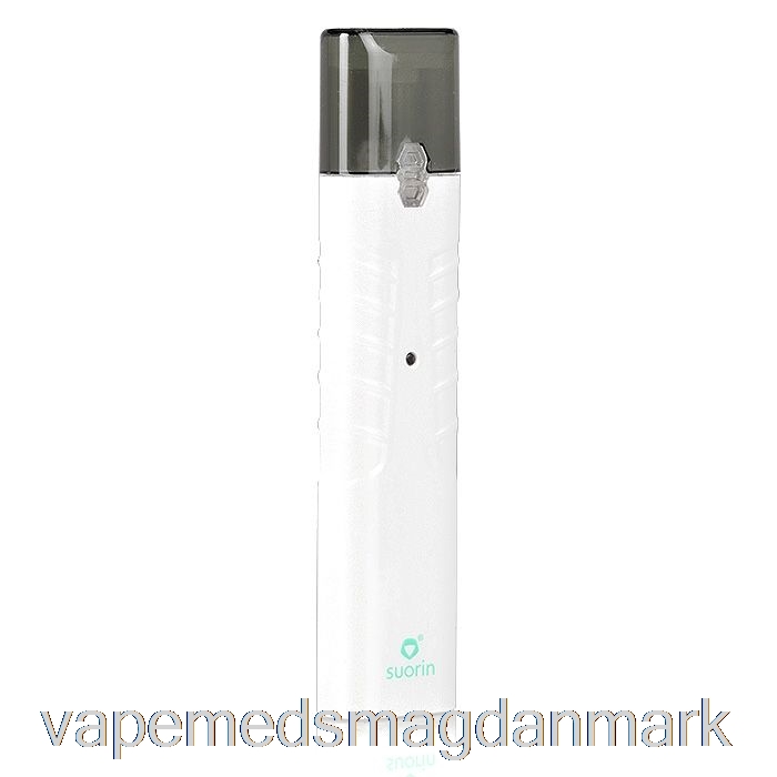 Vape Juice Suorin Ishare Enkelt Bærbar Pod Kit Enkelt Enhed - Hvid